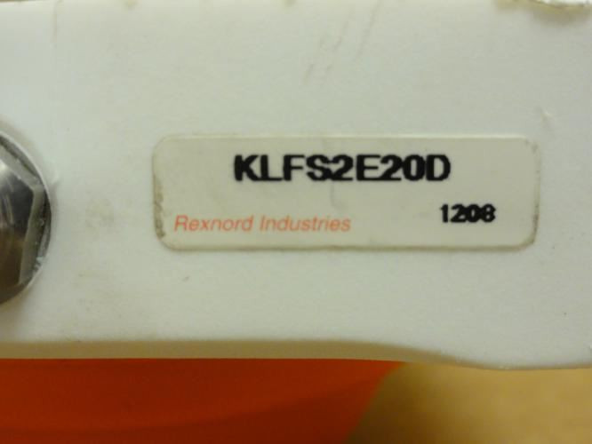 Rexnord KLFS2E20D; Link-Belt Flanged Bearing; 30mm ID