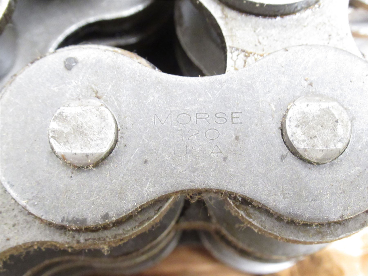 Morse 120-2R-10FT; Double Cottered Chain #120; 10' Long