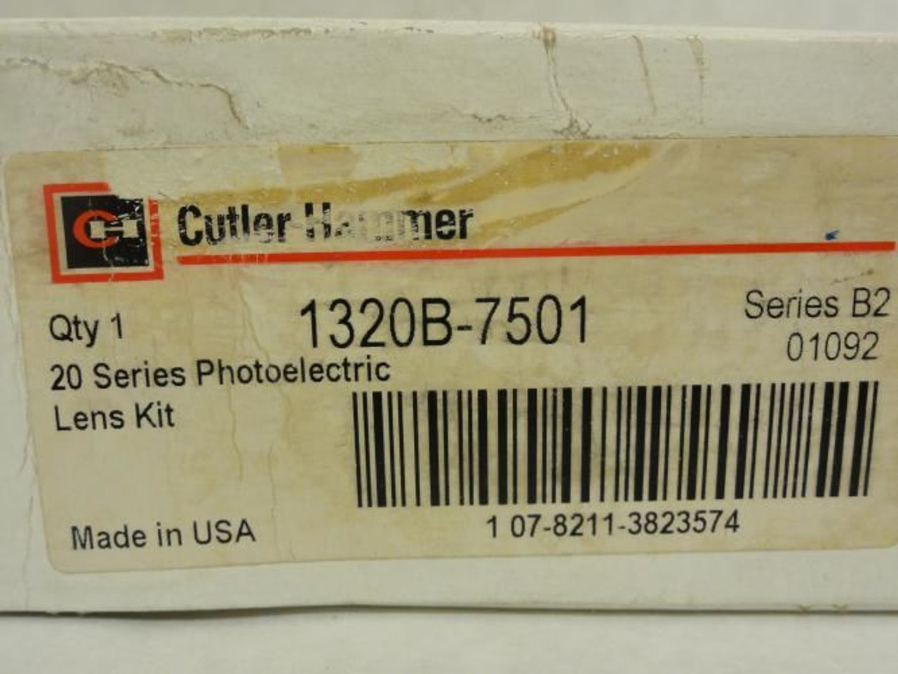 Cutler-Hammer 1320B-7501; Photoelectric Lens Kit; Series 20