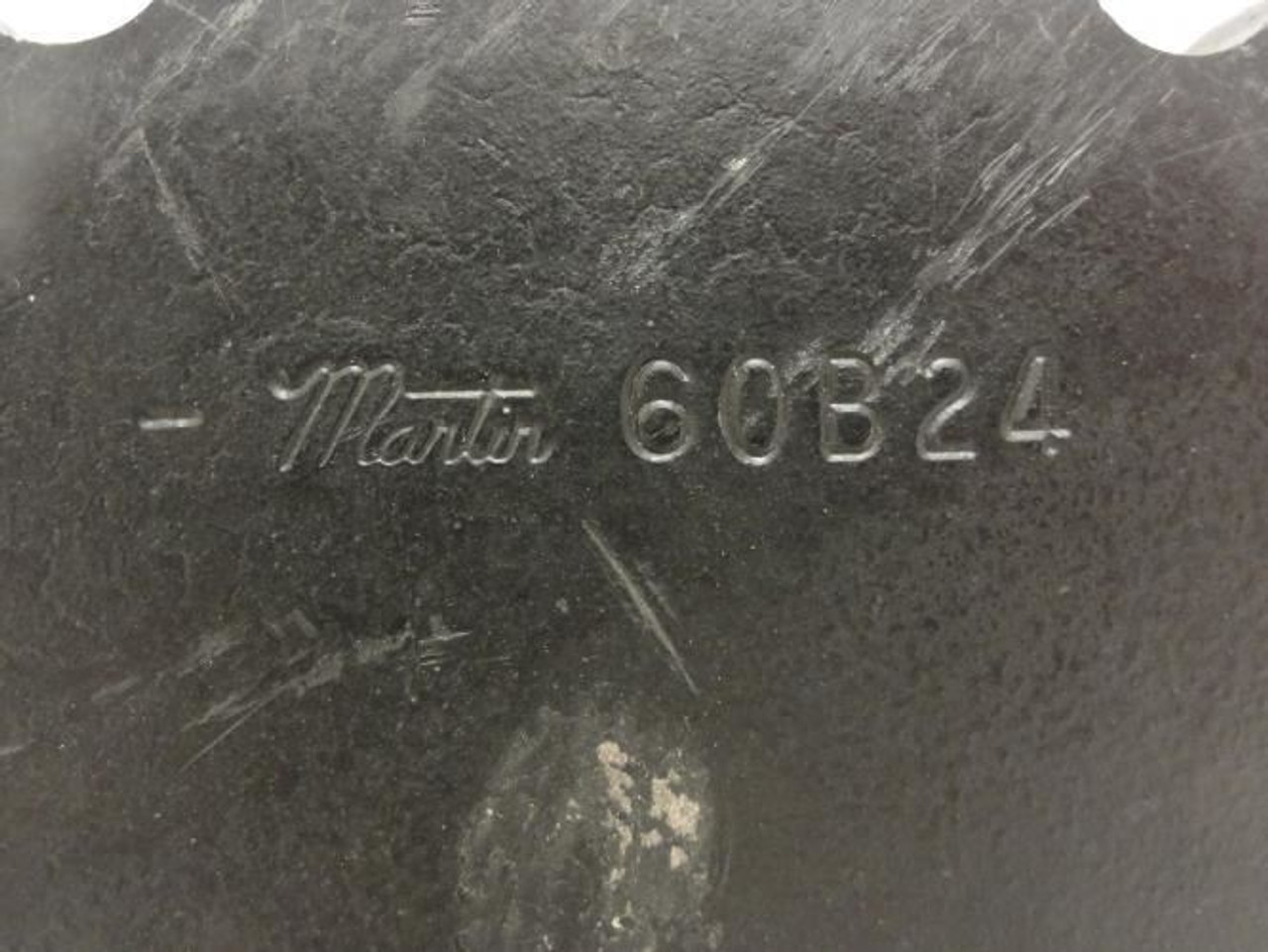 Martin 60B24-3/4NK; Sprocket # 60; 24Teeth; 3/4"ID; No Keyway