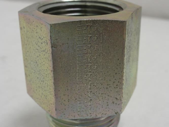 Eaton 259-2022-16-16; Straight Adaptor; 1 FNPT x 1 JIC; Steel