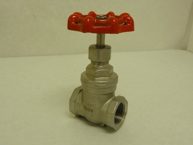 Sharpe 3/4-30276-TE; Gate Valve; SS; 3/4 FNPT; CF8M 200psi