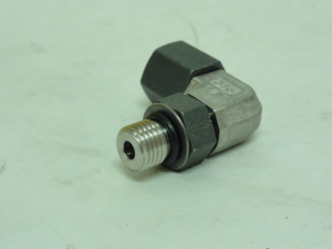 SSP AM4GE; Elbow 90Deg; SS-316; 1/4 OFS x 1/4 BOSS