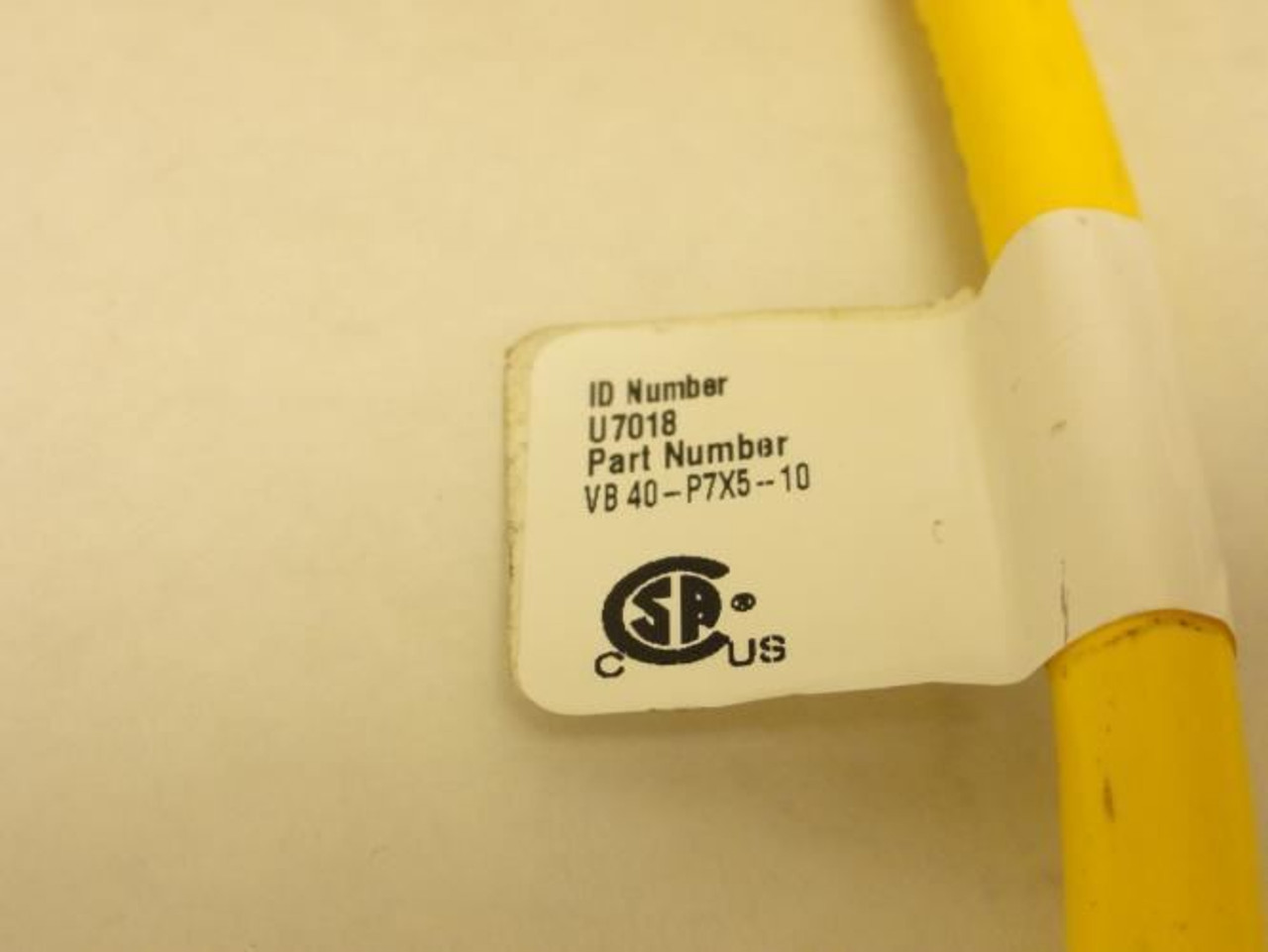 Turck VB40-P7X5-10; Junction Box U7108; 4-Port 10~48VDC 300VDC