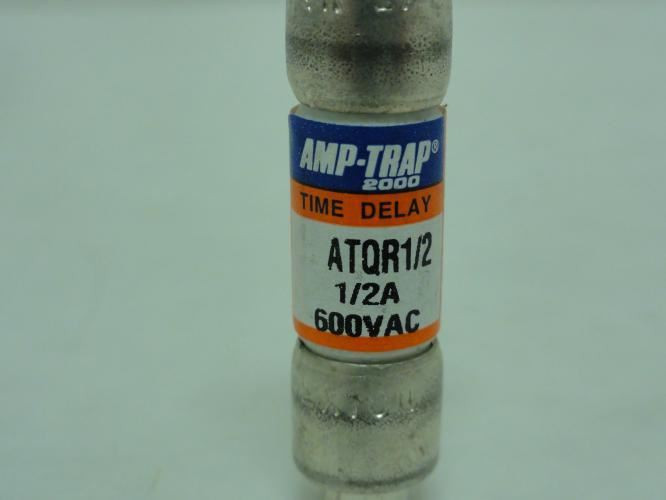 Ferraz ATQR1/2; Amp-Trap Time Delay Fuse; 1/2A @ 600VAC