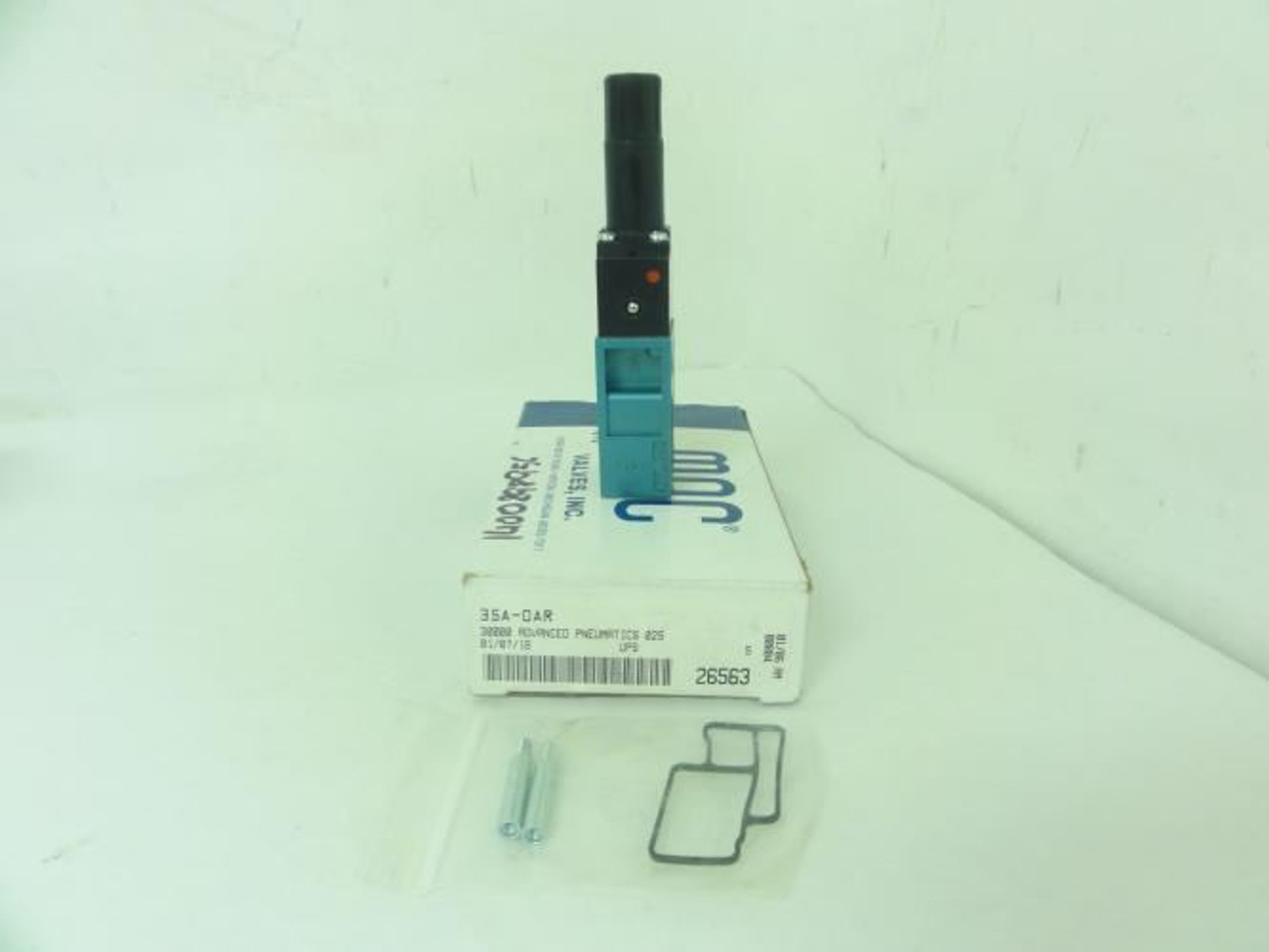 MAC 35A-0AR; Solenoid Valve; 1-Port; W/ Adjustment Knob