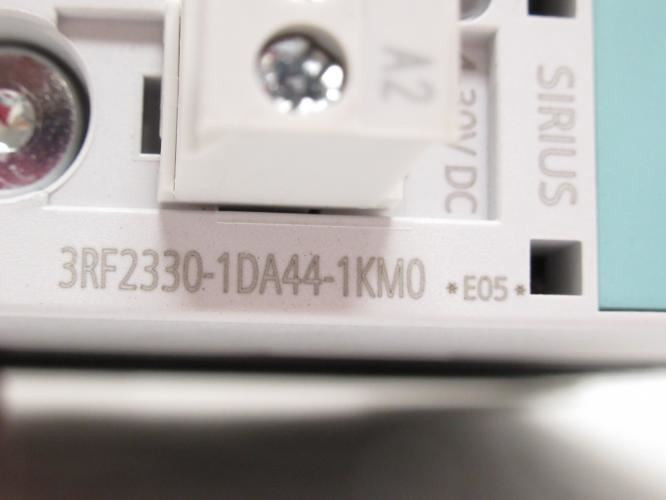 Siemens 3RF2330-1DA44-1KM0; Semiconductor Contactor; 25A; 460V