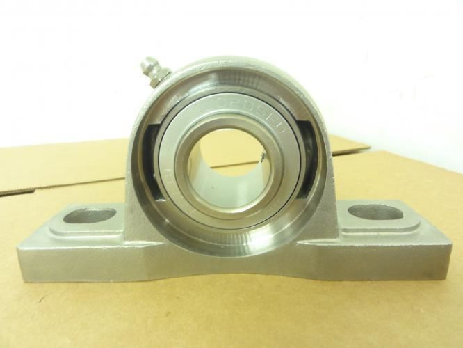 AMI MUCP205-16; SST Pillow Block Bearing; 1"ID; 2-Bolt Base