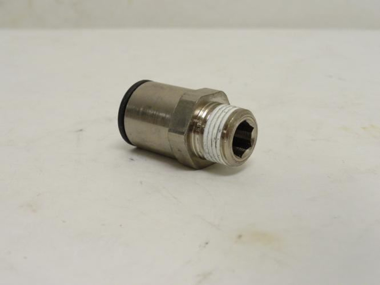 Legris 3175 62 18; Lot-8 Metal Male Connector 1/2" PTC; 3/8NPT