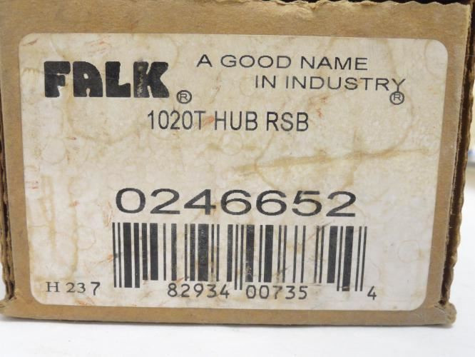 Falk 246652; Grid Coupling Hub # 1020T HUB RSB