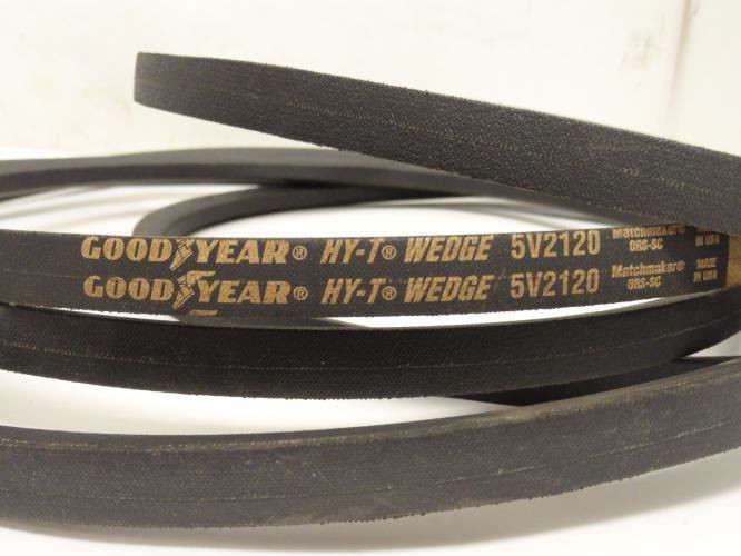 Goodyear 5V2120; V-Belt 212" Long; 5/8" Top Width; 0.546" Height