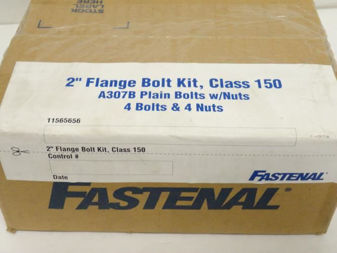 Fastenal 11565656; Bolt And Nut Kit For 150# Class 2" Flange