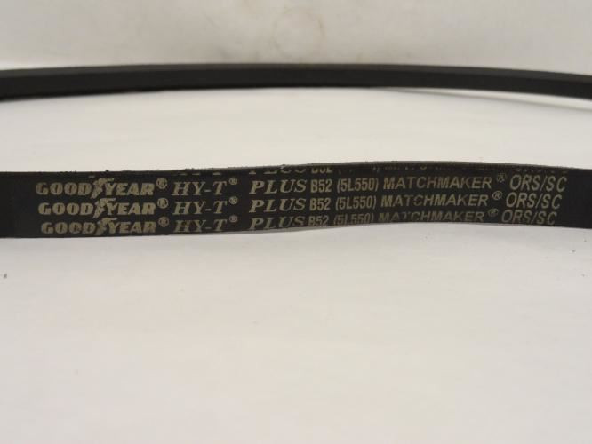 Goodyear 5L550; V-Belt 55" Long; 3/8" Height; 0.65" Top Width