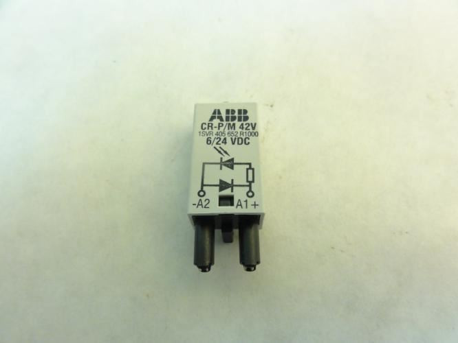 ABB CR-P/M42V; Pluggable Module Diode and LED Green; 6-24VDC