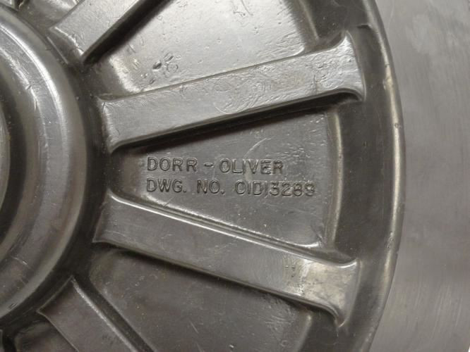 Dorr Oliver OIDI3289; Impeller; 4-Vane; 12-1/4" OD; 1-3/4"ID