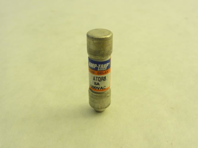 Ferraz ATQR8; Lot-3 Fuse; 8A; 600VAC 13/32"OD x 1-1/2"L