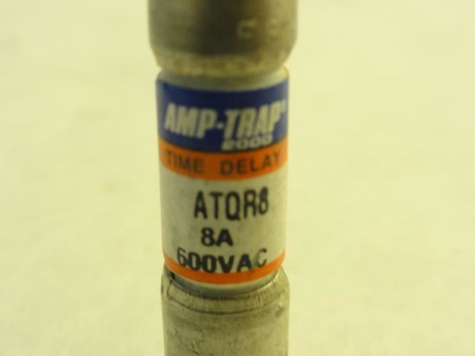 Ferraz ATQR8; Lot-3 Fuse; 8A; 600VAC 13/32"OD x 1-1/2"L