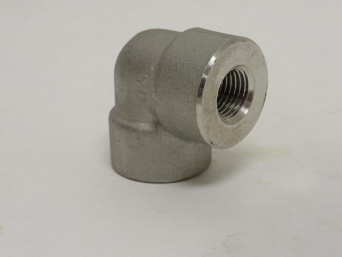 Industry-Std 2TY87; Pipe Elbow; SS-316; 1/4FNPT; Class: 3000