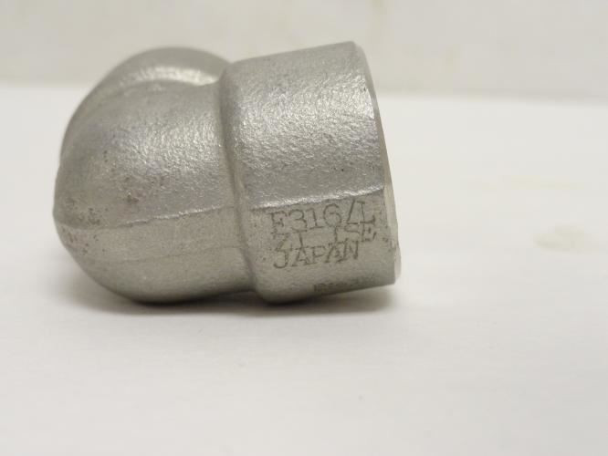 Industry-Std 2TY87; Pipe Elbow; SS-316; 1/4FNPT; Class: 3000