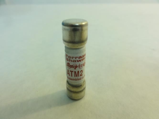 Ferraz ATM2; Lot-8 Fuse; 2A; 600V 13/32"OD x 1-1/2"L