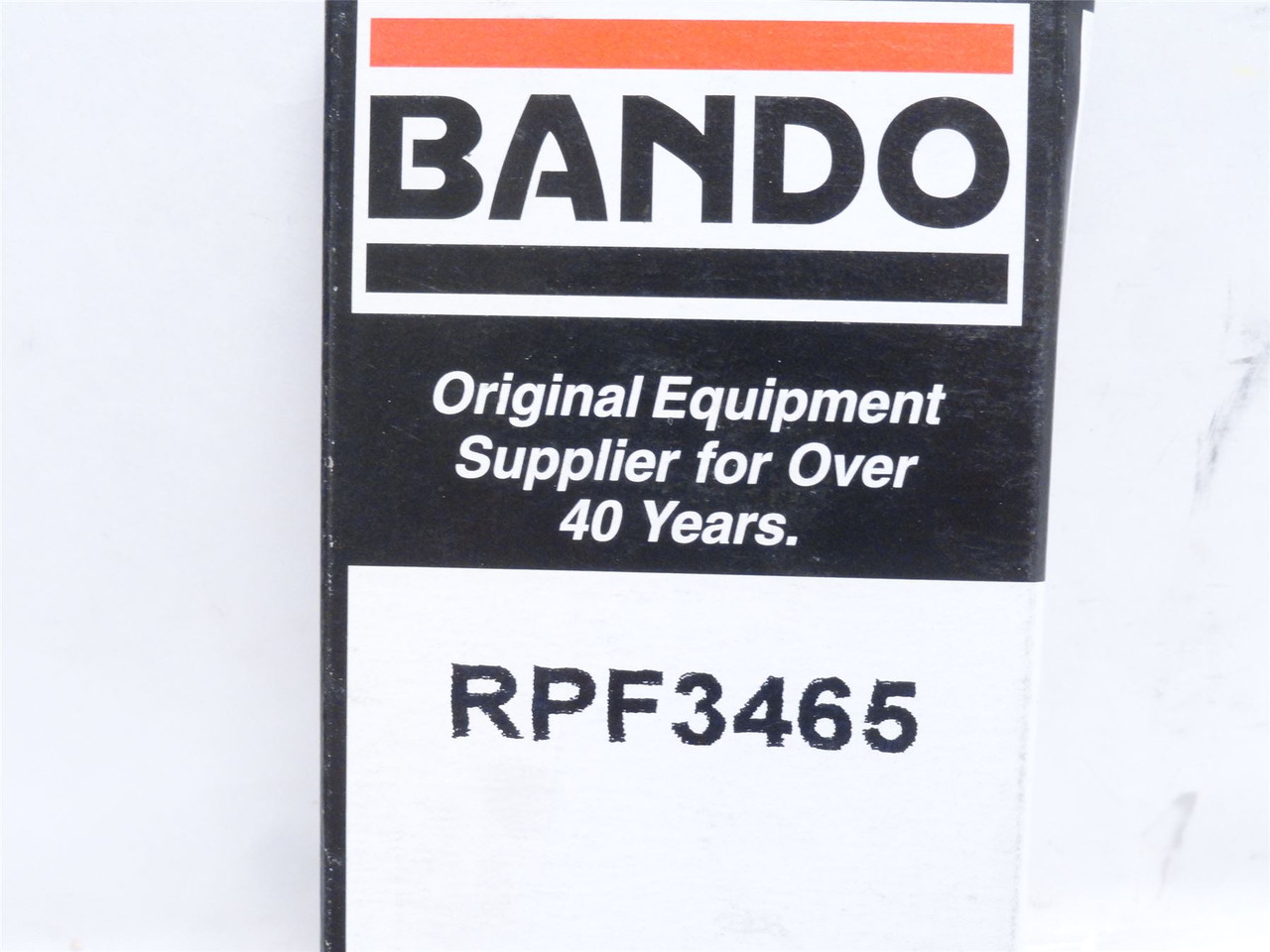 Bando RPF3465; Auto V-Belt; 46.5" Long