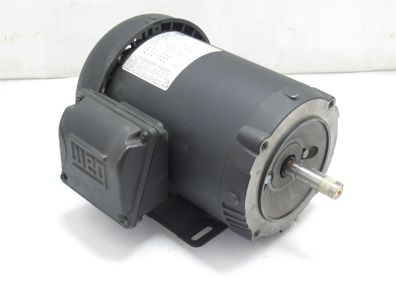 WEG 12895579; AC Motor; 1/2HP; 230/460V; 1160RPM; 3PH; 60Hz