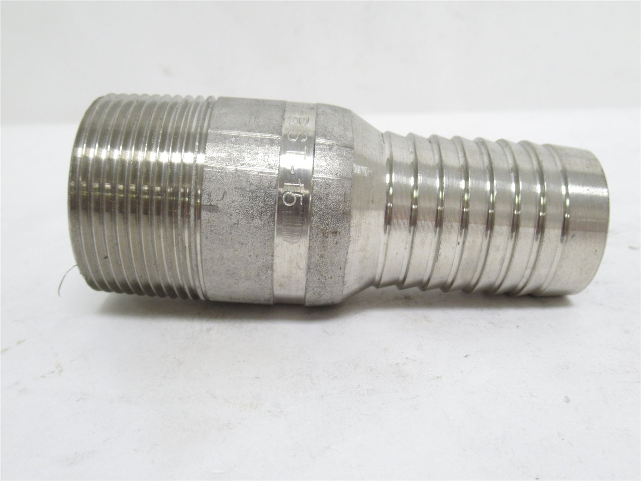Dixon RST-15; Barbed Hose Fitting; SS; 1-1/4NPT; 1-1/4" Barb