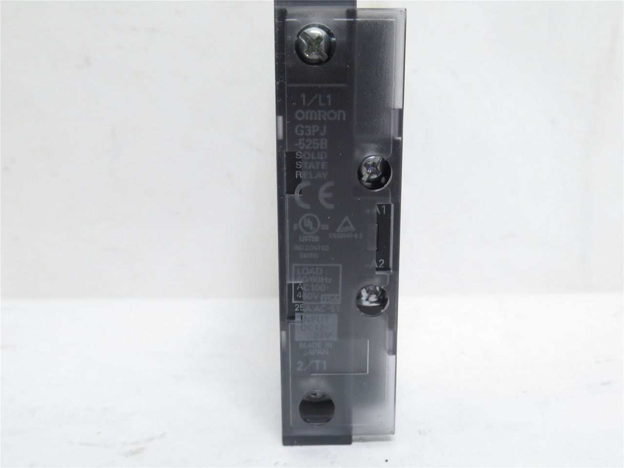 Omron G3PJ-525B; Solid State Relay 45 Amps; 1 Phase
