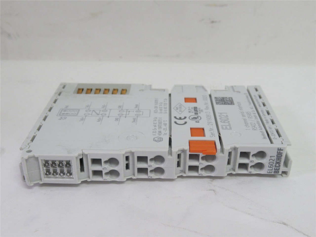 Beckhoff EL6021; EtherCAT Terminal; 1-Channel; RS422/RS485