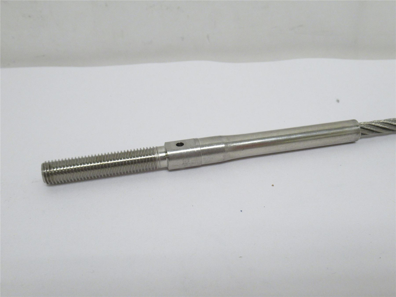 Ross Industries 13011394; Wire Rope SS 37"L 5/16-24 Threaded