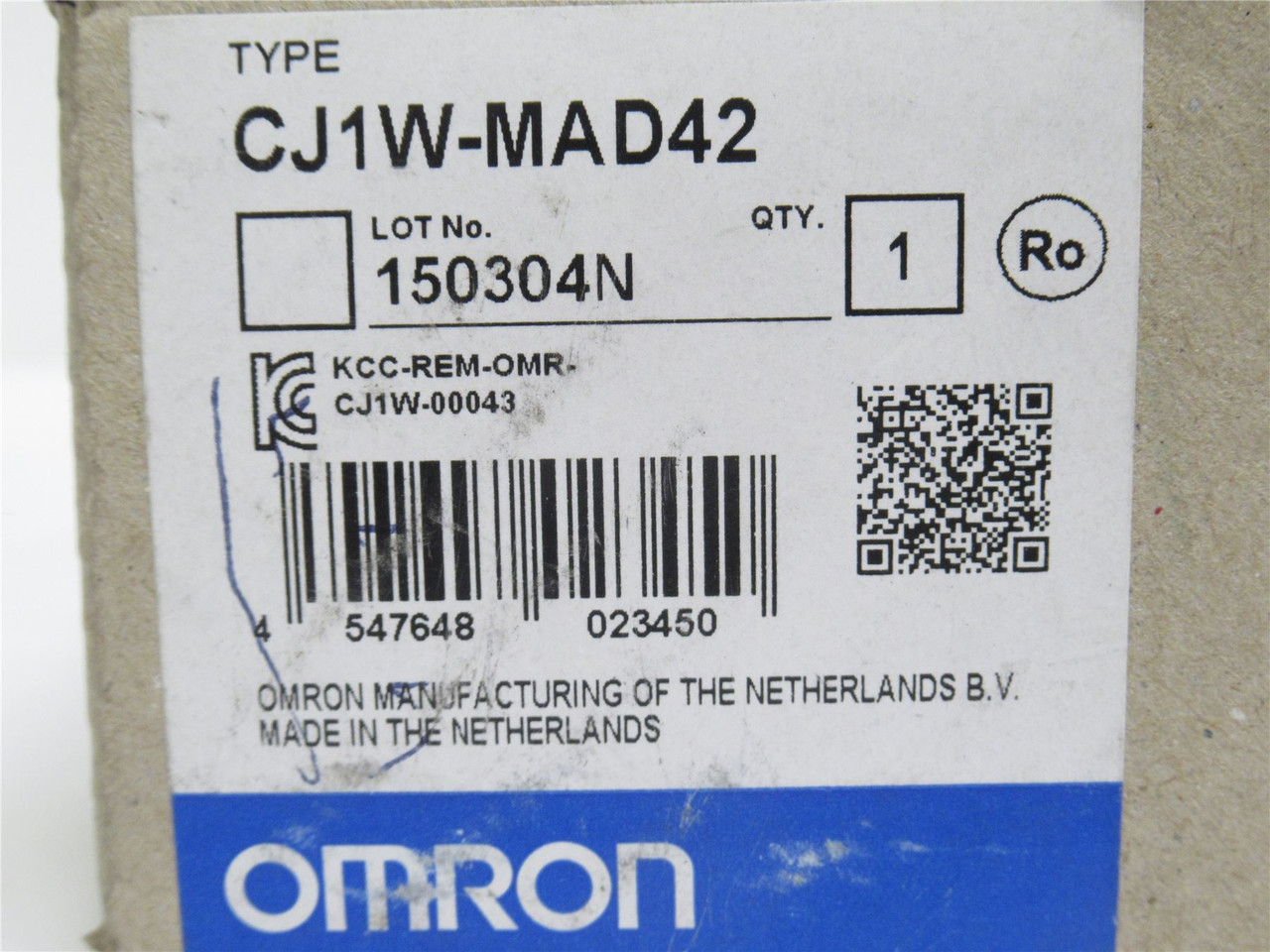 Omron CJ1W-MAD42; PLC Expansion Module 5VDC