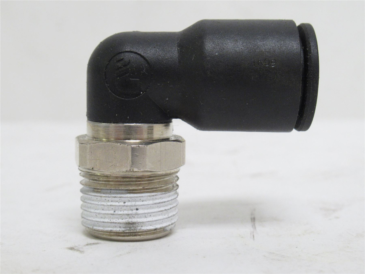 Legris 3109 12 18; Lot-2 Air Elbows; 90Deg; 12mm PTC x 3/8NPT