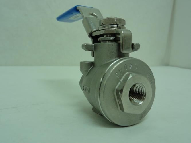 FNW 220AB 1/4"; Inline Ball Valve; SS; 1/4 FNPT; 2000 CWP