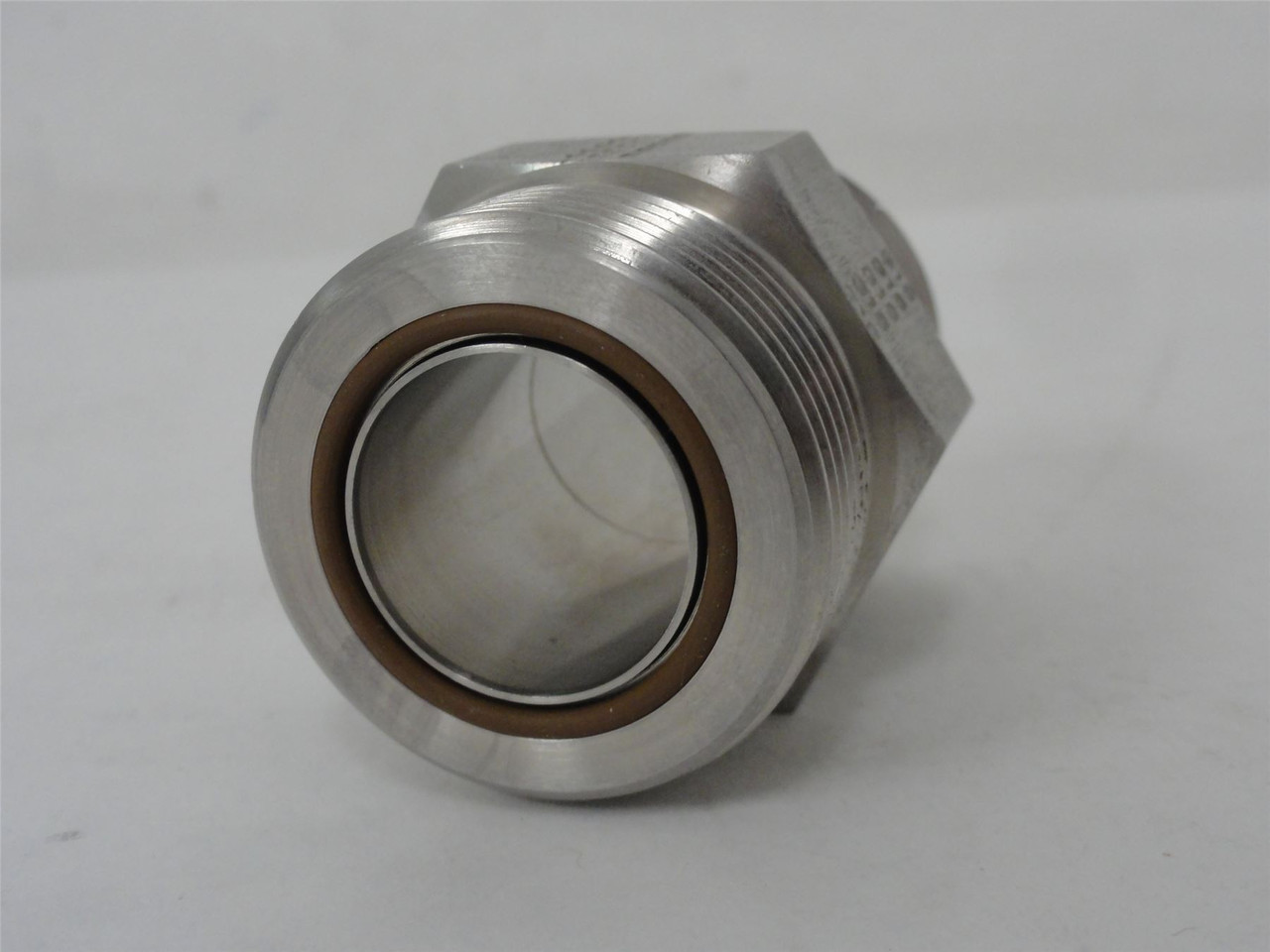 SSP S16GC; Straight Connector SS-316; 1 Soft Seal x 1 BOSS