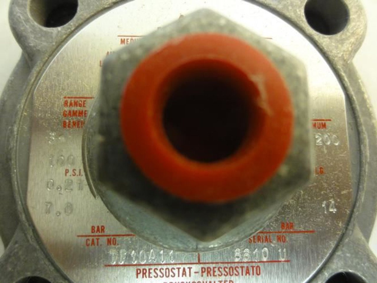 Asco TF10A11; Pressure Switch; 3-100PSI; 0.21-7.0PSI