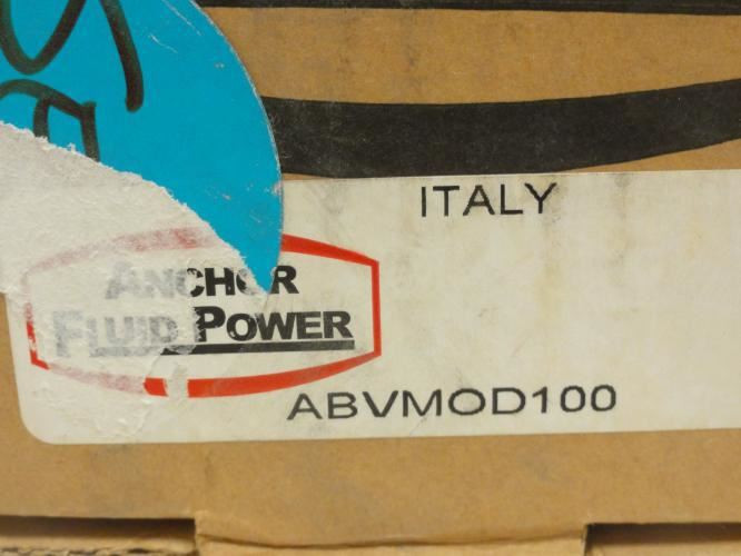 Anchor ABVM0D100; Shut-Off Valve; SS; 3/4 BSPP; 6000psi