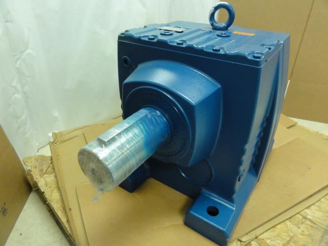 SEW R147R87AM213/215; Inline Gearbox; 368:1 Ratio; 3.8Hp