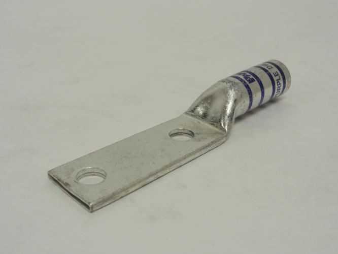 Panduit LCC4/0-38-X; Compression Lug; Two-3/8"  Holes; 4/0 Awg