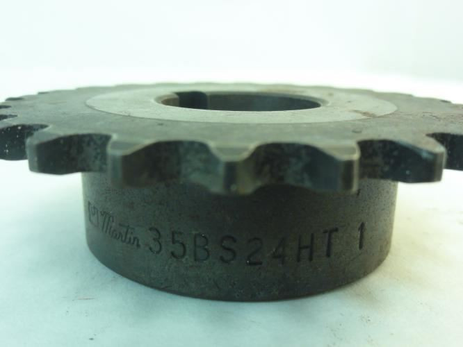 Martin 35BS24HT-1; Sprocket # 35; 24T; 1"ID