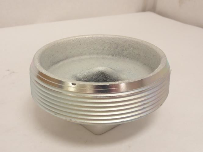 Crouse-Hinds PLG105; Conduit Square Head Plug; 4"