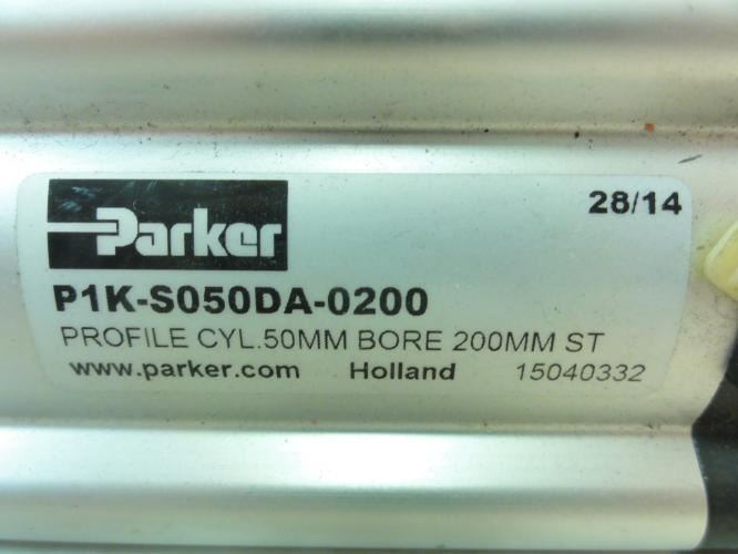 Parker P1K-S050DA-0200; Profile Cylinder; 50mm Bore 200mm Stroke
