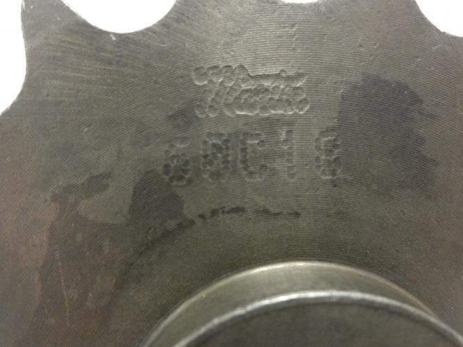 Martin 60C18-1; Sprocket # 60; 18Teeth; 1"ID NO keyway