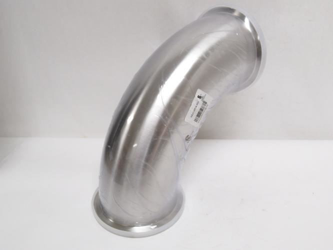 Sanitary Solutions SS2CMP-4-304; Pipe Elbow 90Deg 4"Clamp 304SS
