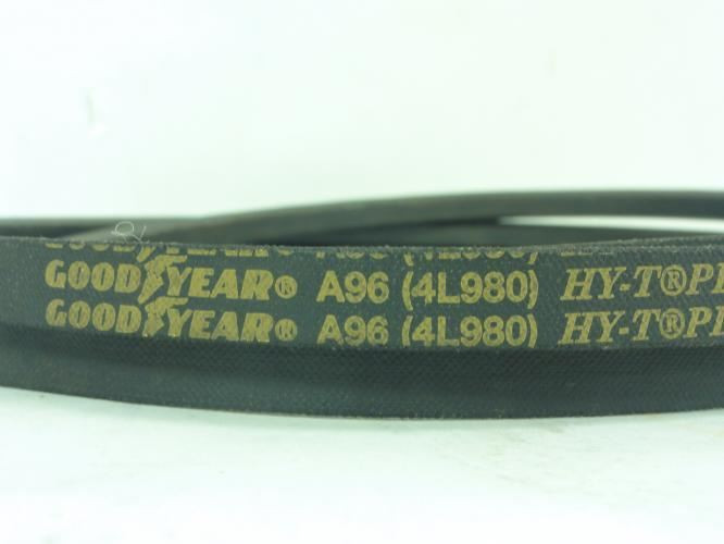 Goodyear 4L980; A96 V-Belt; 98" Overall Length; 1/2" Thick