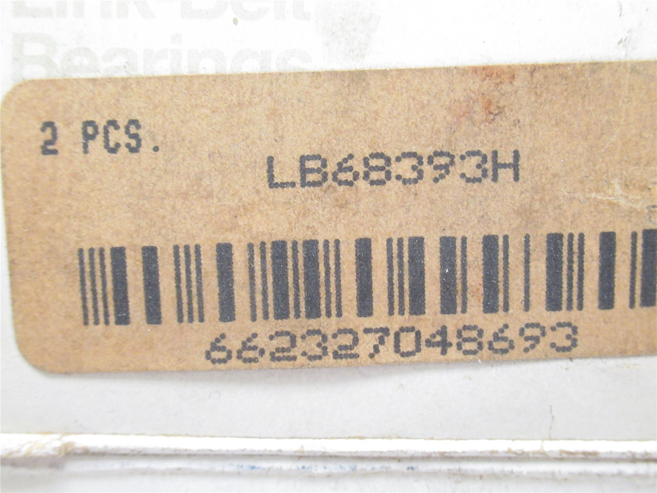 Link-Belt LB68393H; Lot-2; Seal Rings; Size: 2-7/16"