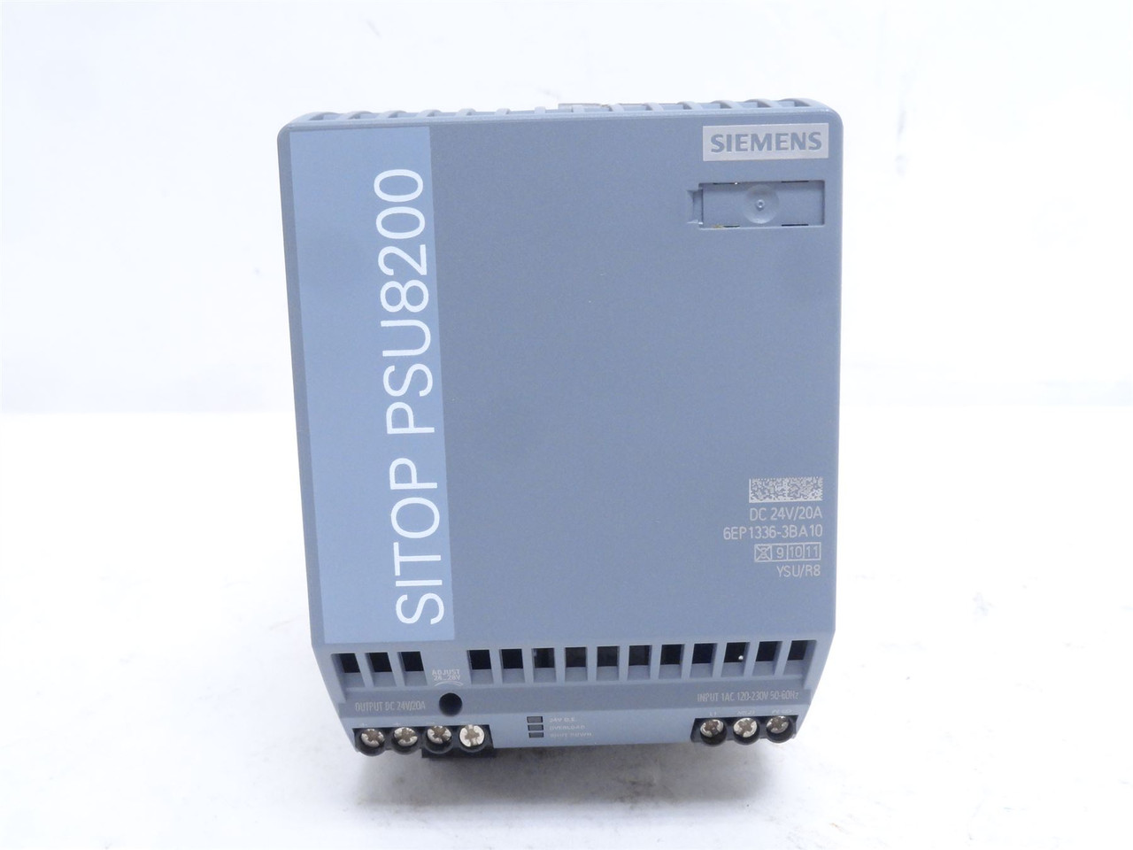 Siemens 6EP1336-3BA10; Power Supply; 120-230VAC In; 24VDC Out