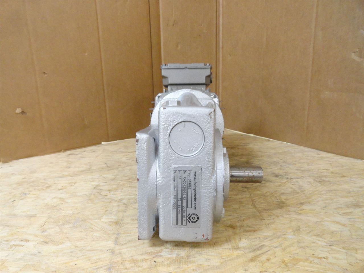 Rheingetriebe 619082; AC Gearmotor; 14:1 Ratio; 1HP; 230/460V