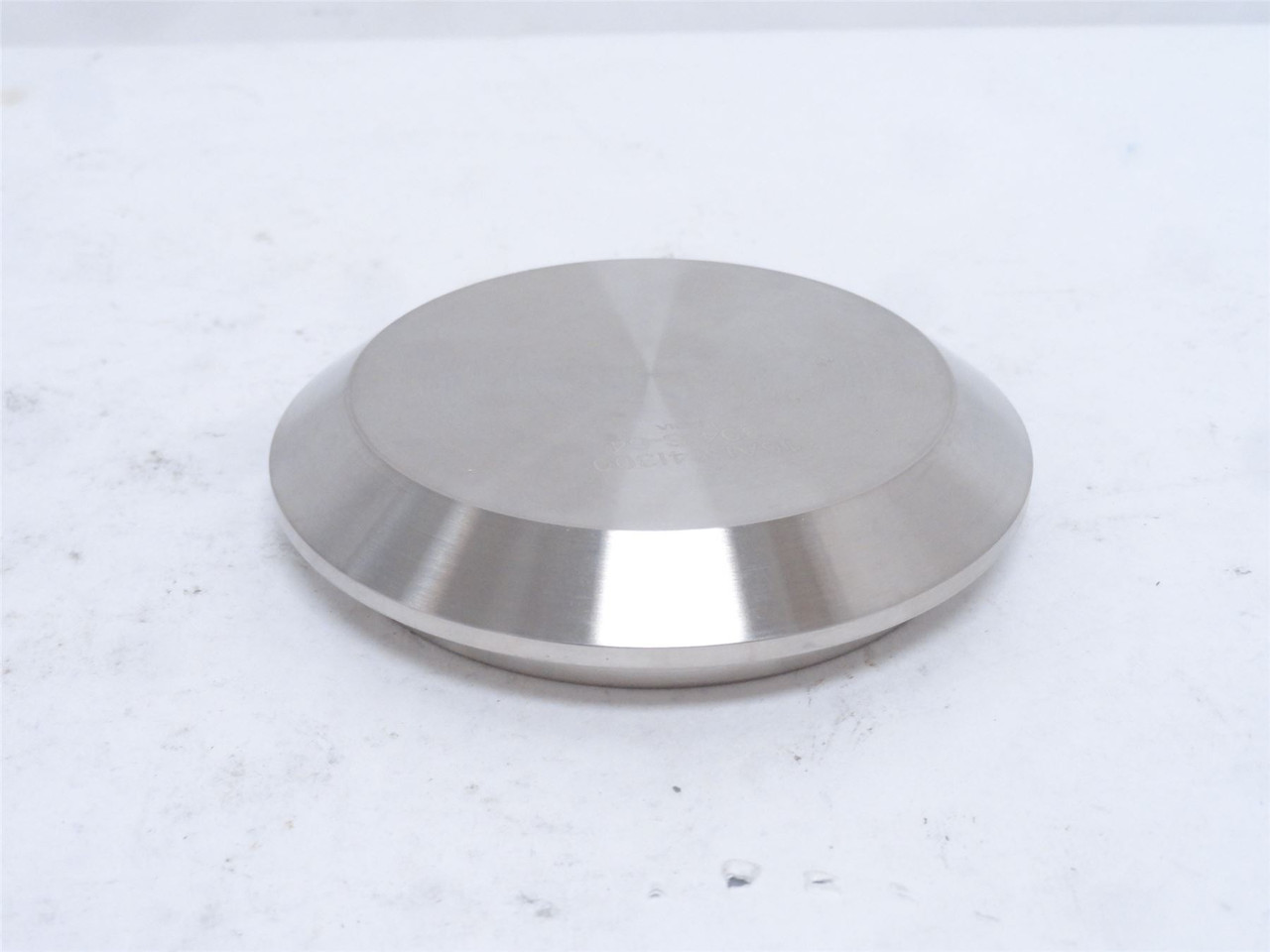 MFG- 16AI-141300; Sanitary Fitting Cap; SS-304; Size: 4"