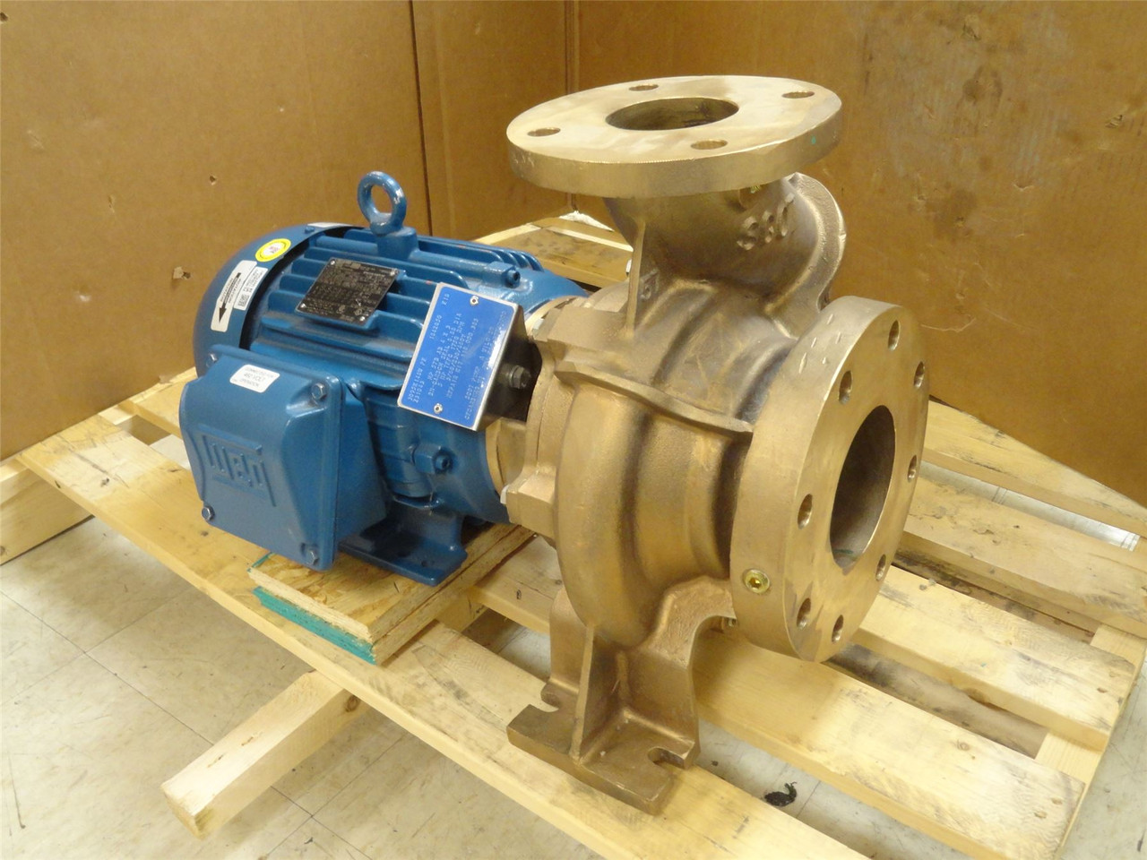 Scot Pump 3095K148W; Centrifugal Pump; 5HP; 4" In x  3" Out