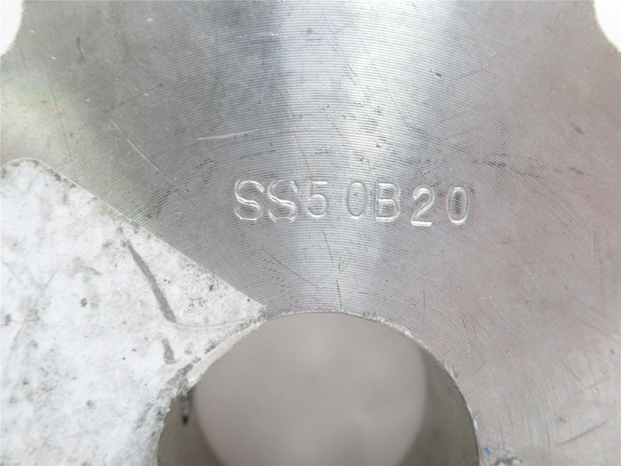 MFG- SS50B20 X 1-1/8; Sprocket #50; SS; 20 Teeth; 1-1/8"ID
